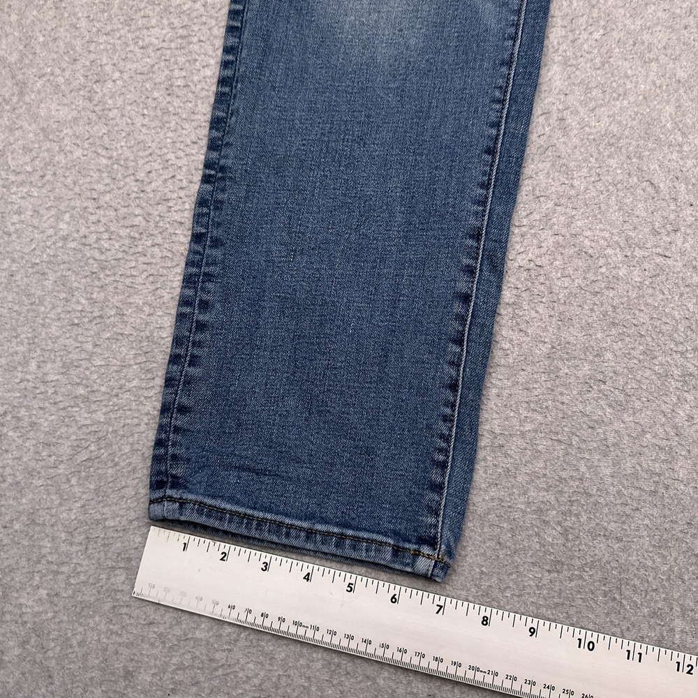 American Eagle Jeans Men's 33x29* Slim Straight Medium Wash Denim Airflex Plus - Picture 7 of 10